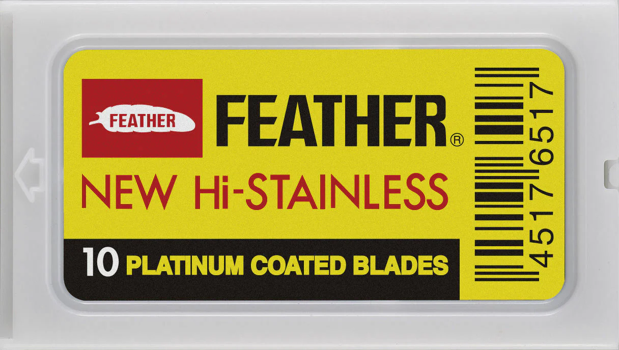 Feather - Hi-Stainless Double Edge Razor Blades