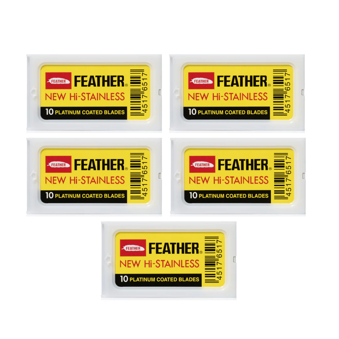 Feather - Hi-Stainless Double Edge Razor Blades - Image 6