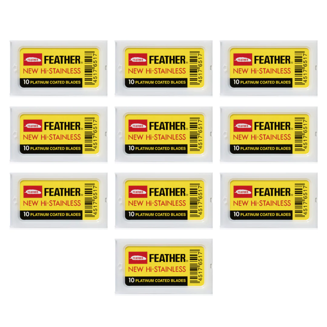 Feather - Hi-Stainless Double Edge Razor Blades - Image 7