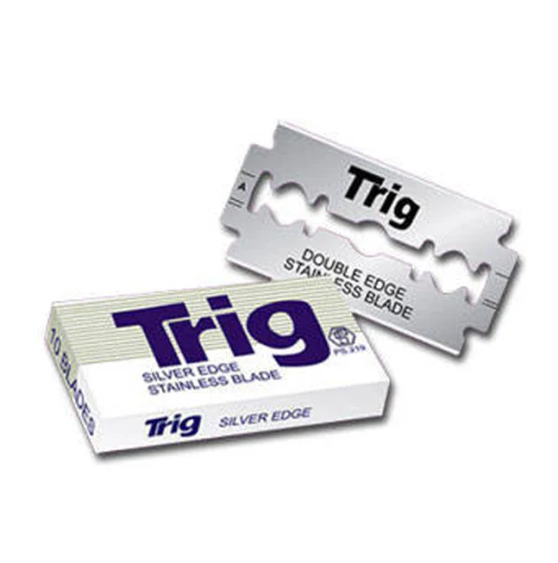 Treet - TRIG Stainless Steel Double Edge Blades - Pack of 10 Blades - Image 3