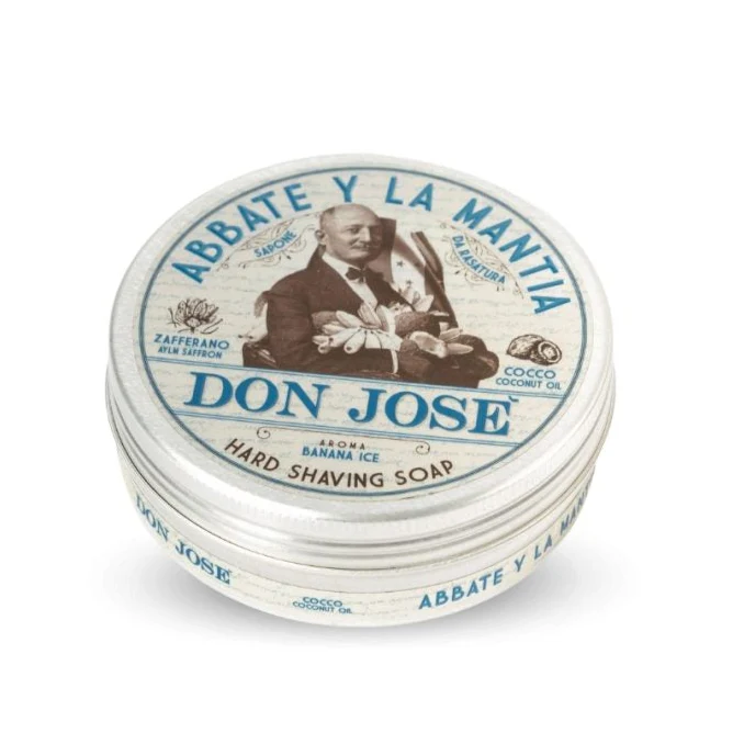 Abbate Y La Mantia Don Jose' Hard Shaving Soap 80g
