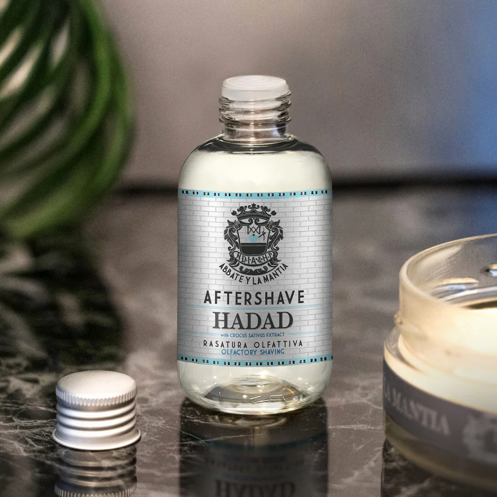 Abbate Y La Mantia  Hadad Shaving Soap and Aftershave Splash Set - Image 2