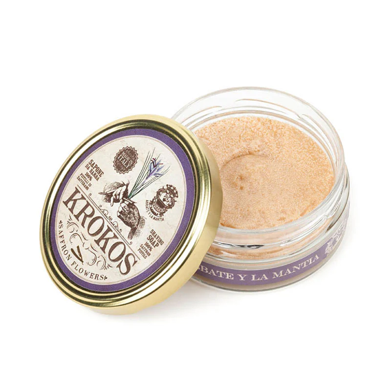 Abbate Y La Mantia - Shaving Soap - Krokos - (New 2021 Formula) - Image 2
