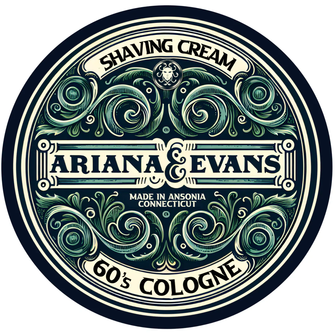 Ariana & Evans 60's Cologne Shaving Cream 5.3oz