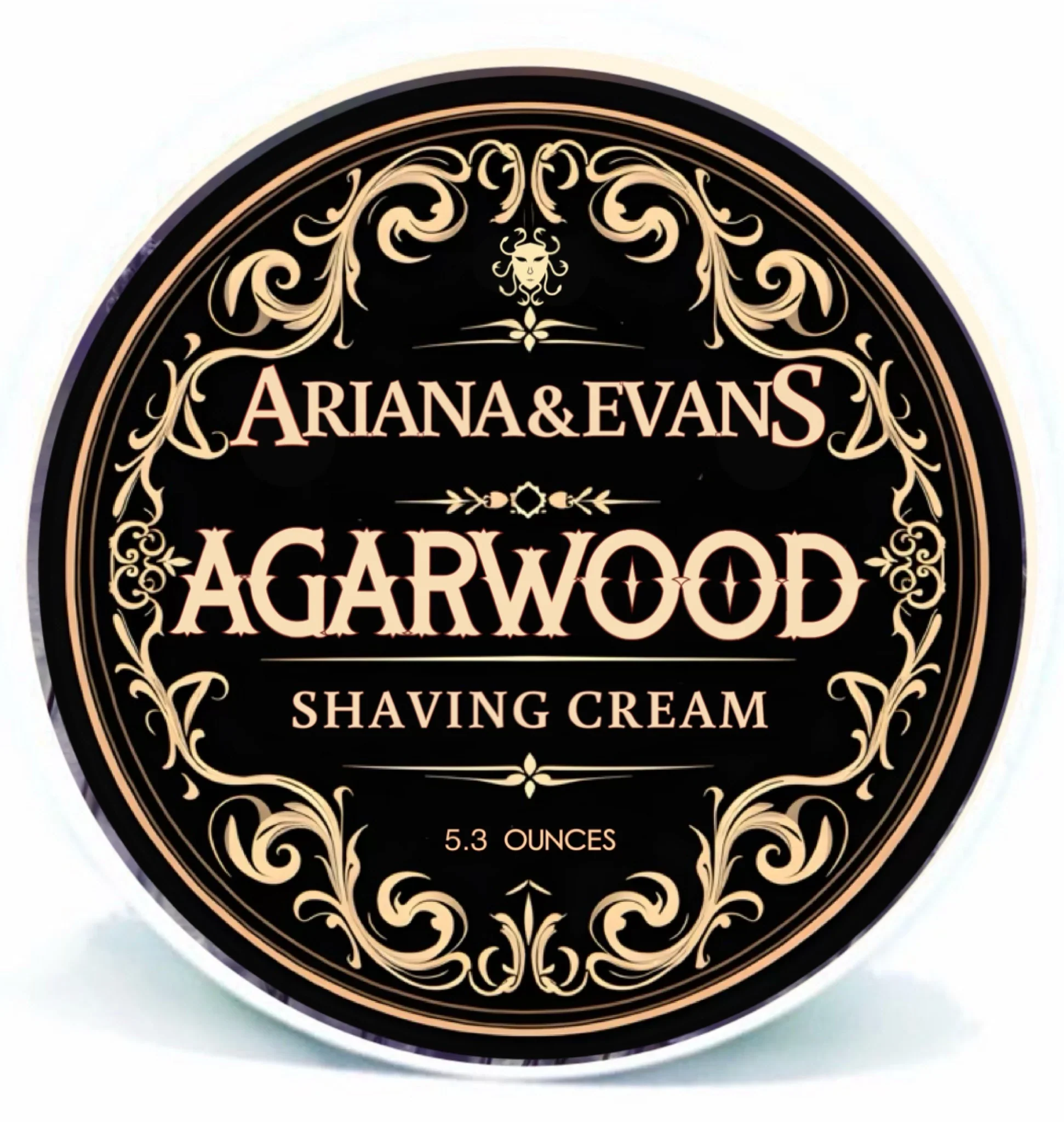 Ariana & Evans Agarwood Shaving Cream 5.3oz
