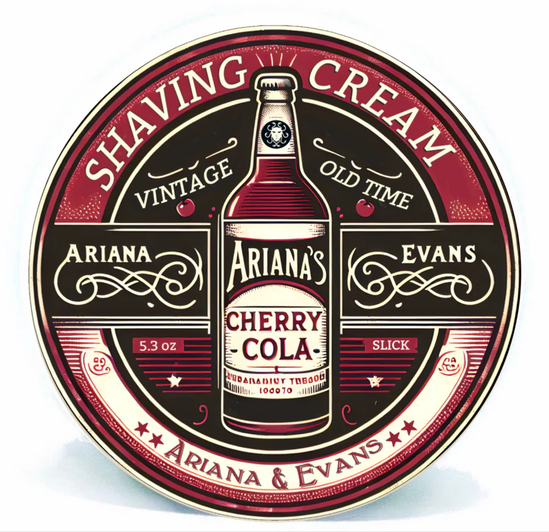 Ariana & Evans Cherry Cola Shaving Cream 5.3oz