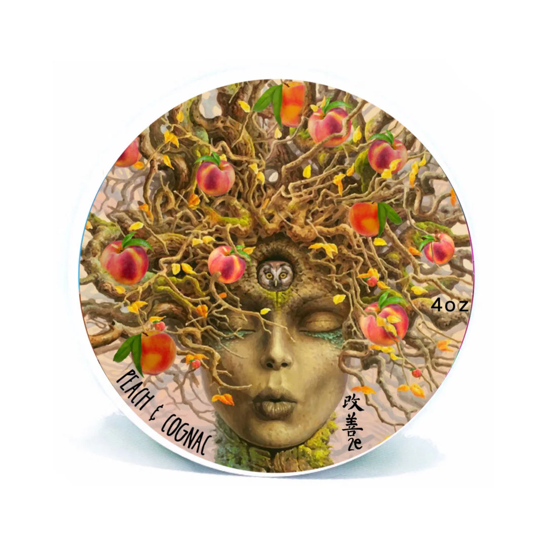 Ariana & Evans Peach & Cognac Shaving Soap 4oz