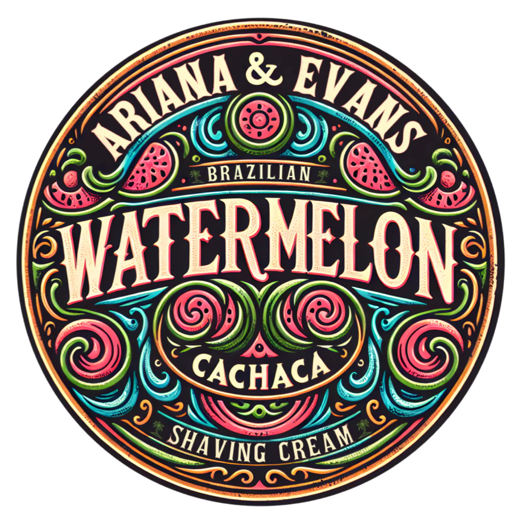 Ariana & Evans Watermelon Cachaca Shaving Cream 5.3oz