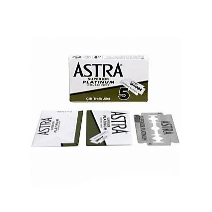 Astra - Superior Platinum Double Edge Razor Blades - Image 2