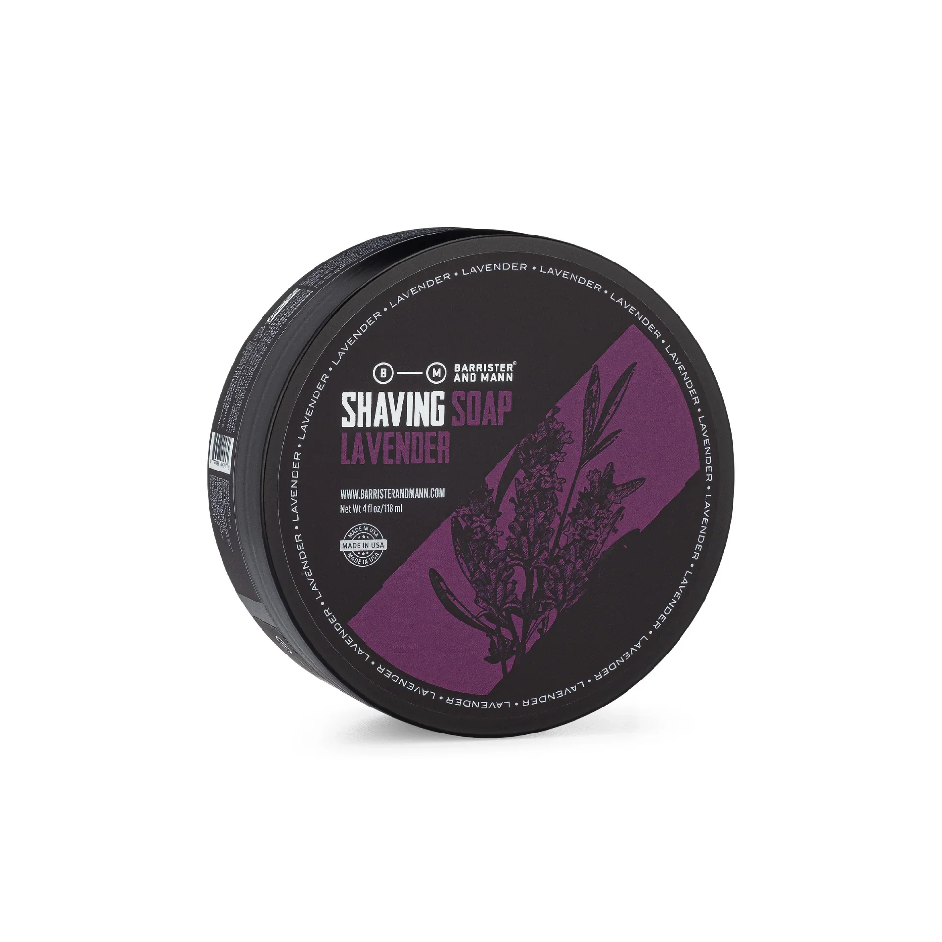 Barrister and Mann Lavender Shaving Soap 4oz