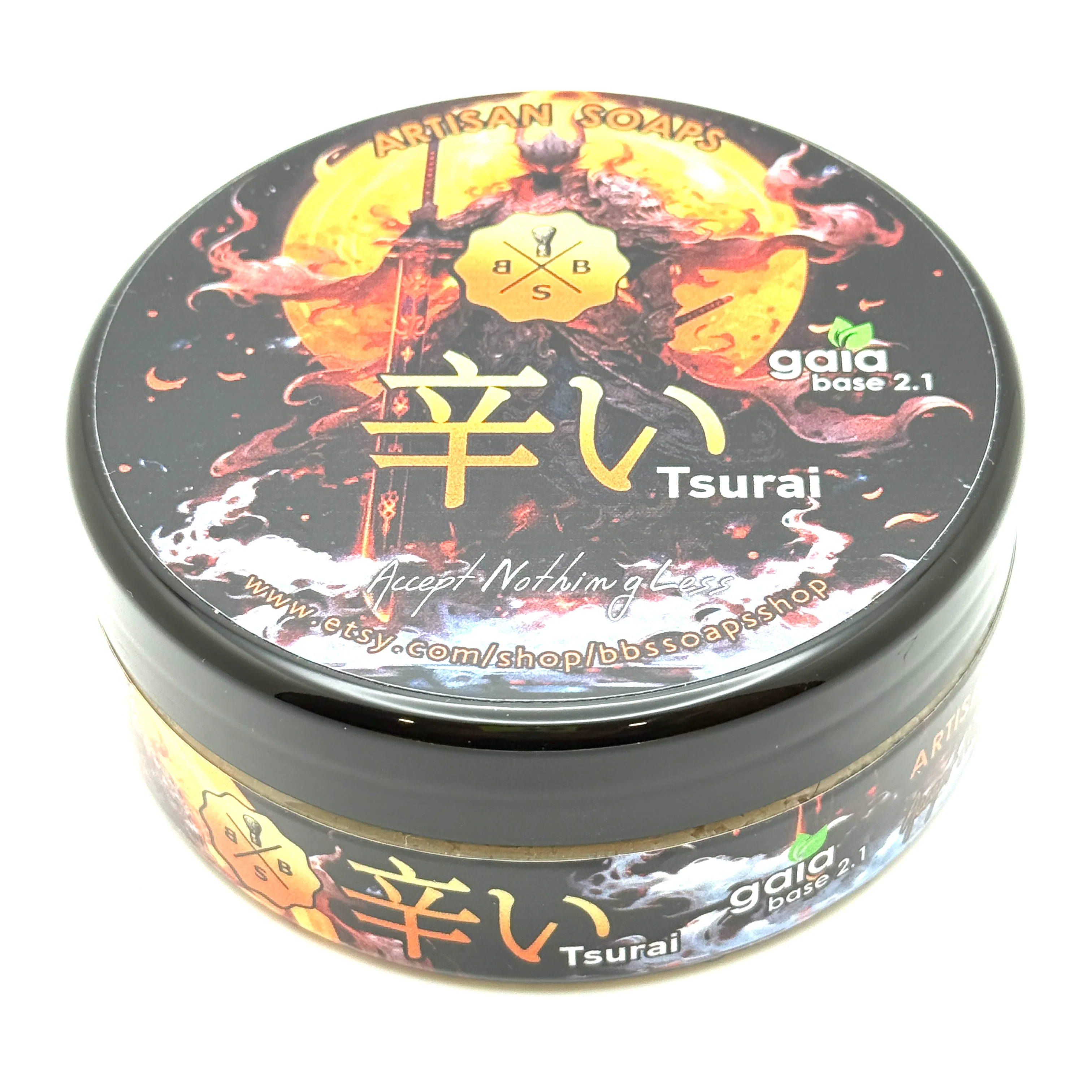 BBS Soap Company Tsurai Shave Soap 4.5oz