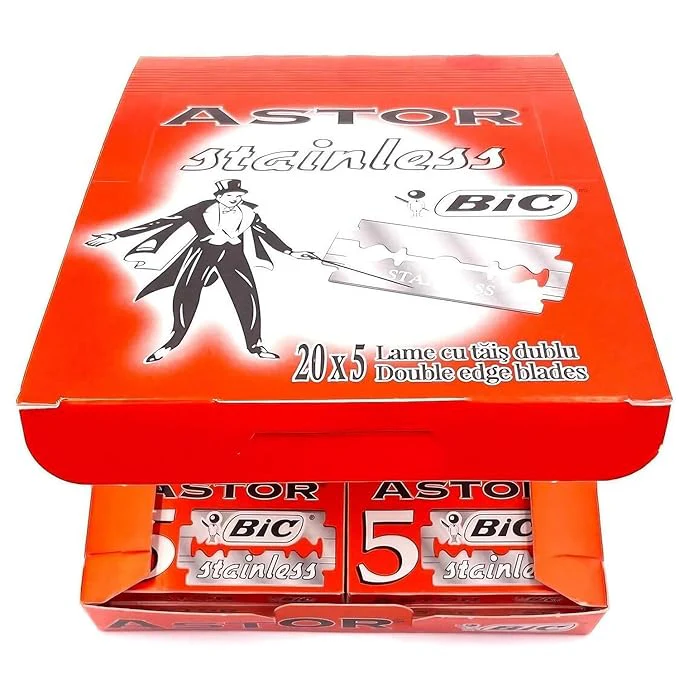 Bic Astor Stainless Double Edge Razor Blades - Image 4