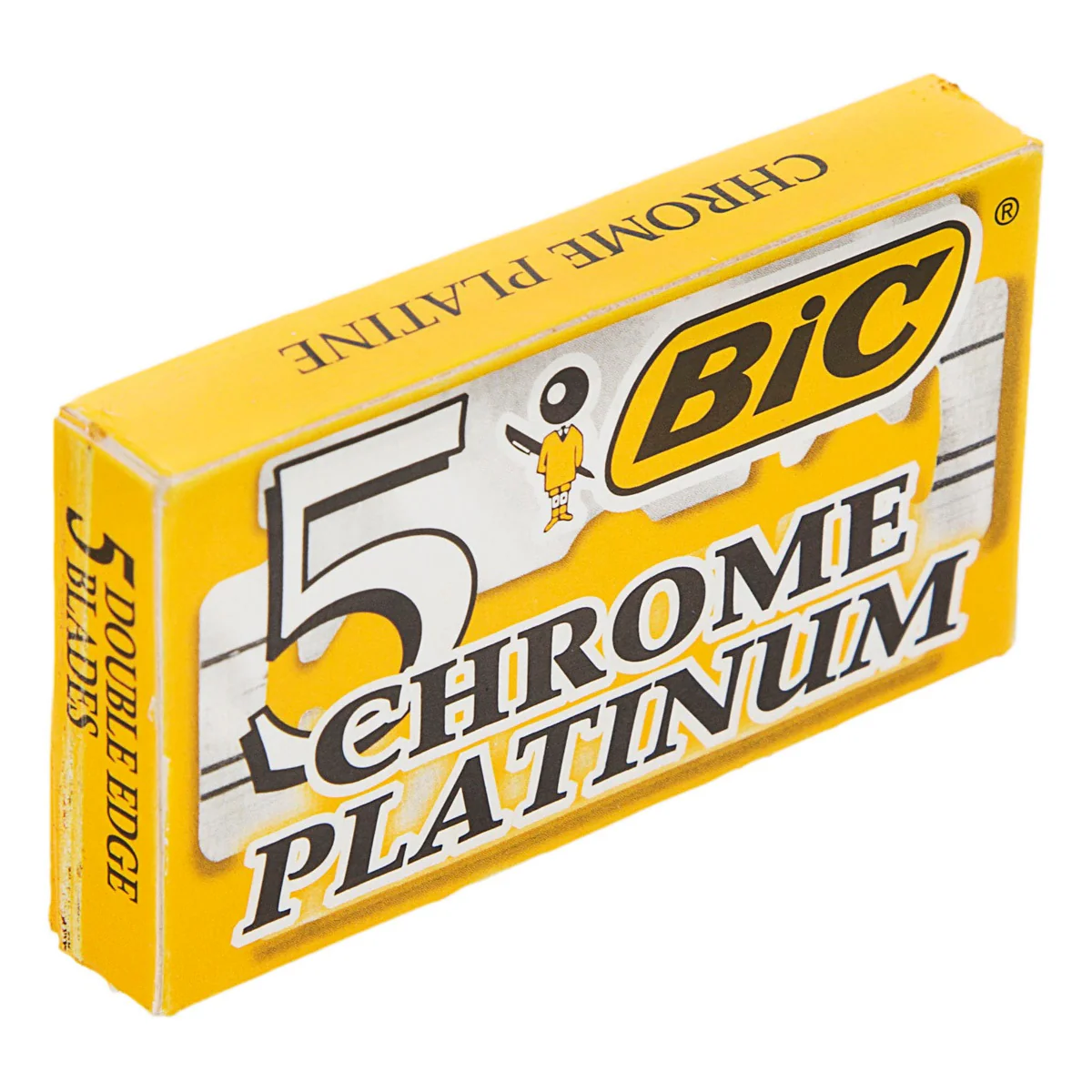 Bic - Chrome Platinum Double Edge Razor Blades - Pack of 5 Blades - Image 3