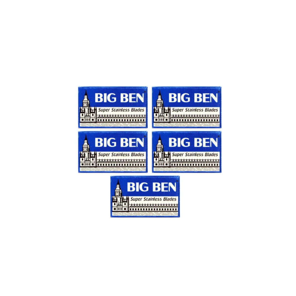 Big Ben Super Stainless Steel Double Edge Blades - Image 2