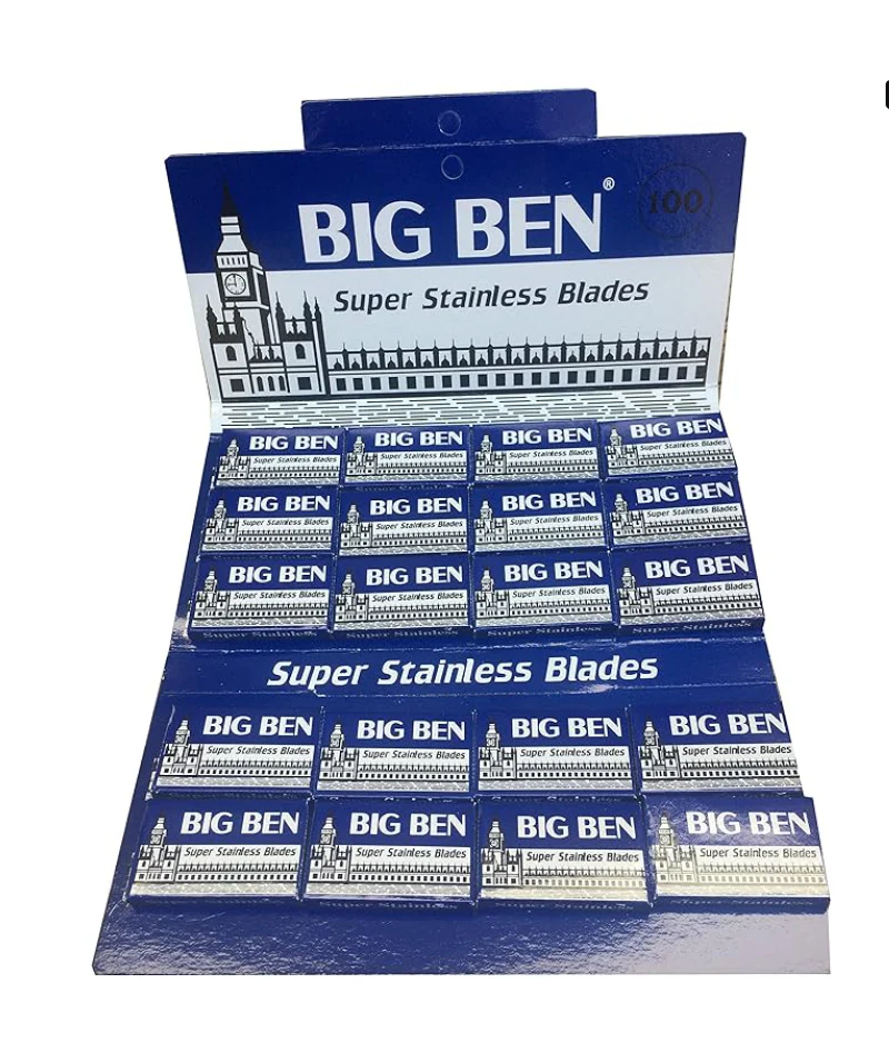 Big Ben Super Stainless Steel Double Edge Blades - Image 4