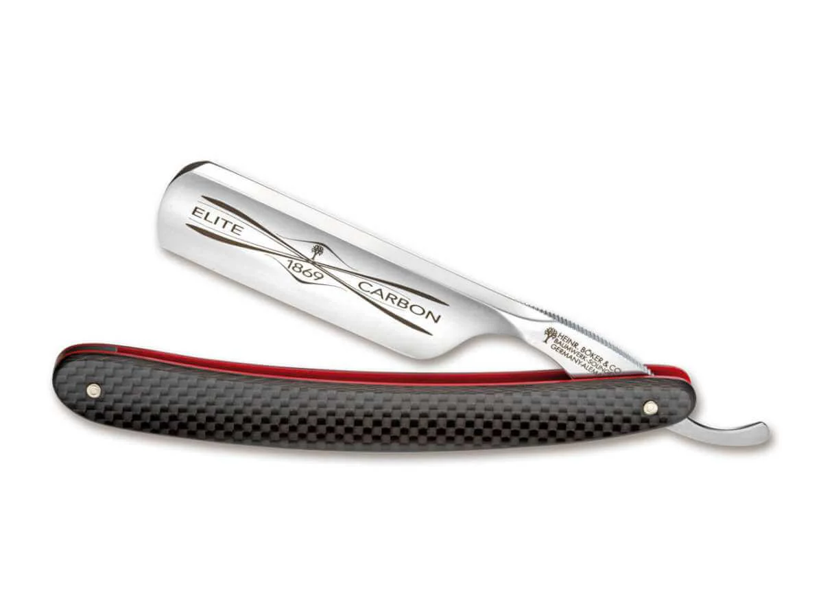 Boker  - Carbon Steel 6/8 Blade - Elite Carbon 3.0 - Straight Razor - Image 3