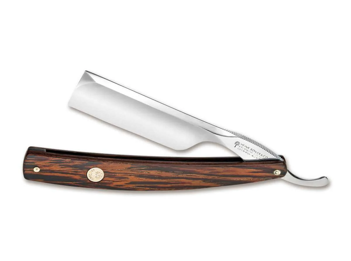 Boker  - Carbon Steel 6/8 Blade - The Celebrated Wenge - Straight Razor - Image 3