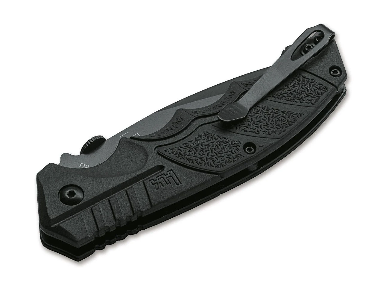 Boker Heckler & Koch Pocket Knife 3.6in D2 Blade - Image 2