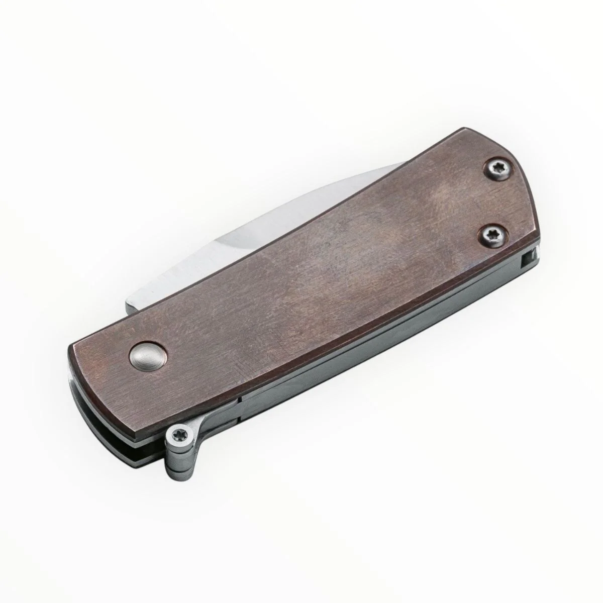 Boker Plus Pocket Knife D2 Copper Handle Linerlock - Image 2
