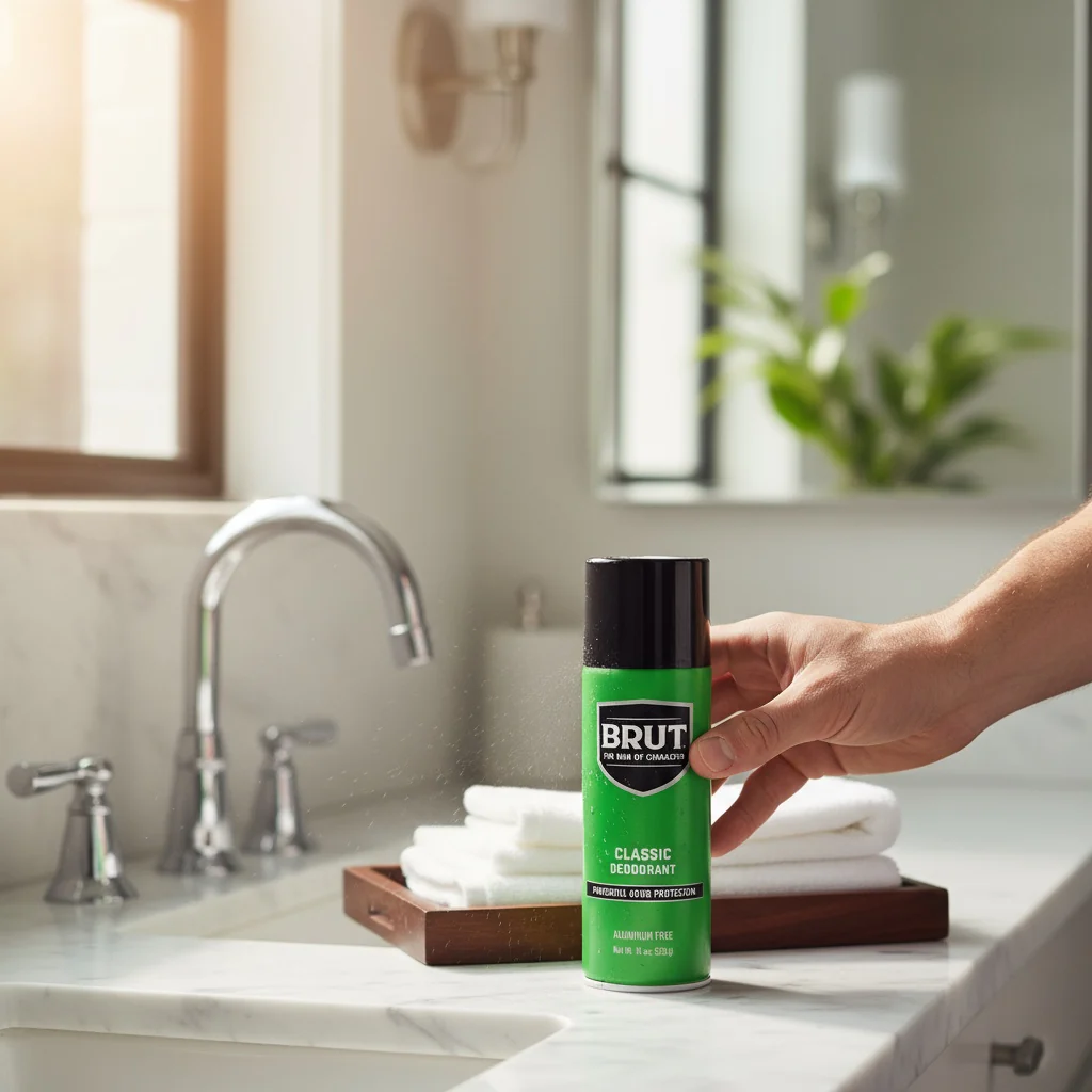 Brut Classic Aluminum-Free Deodorant Spray 24 HR Odor Protection 10oz - Image 2