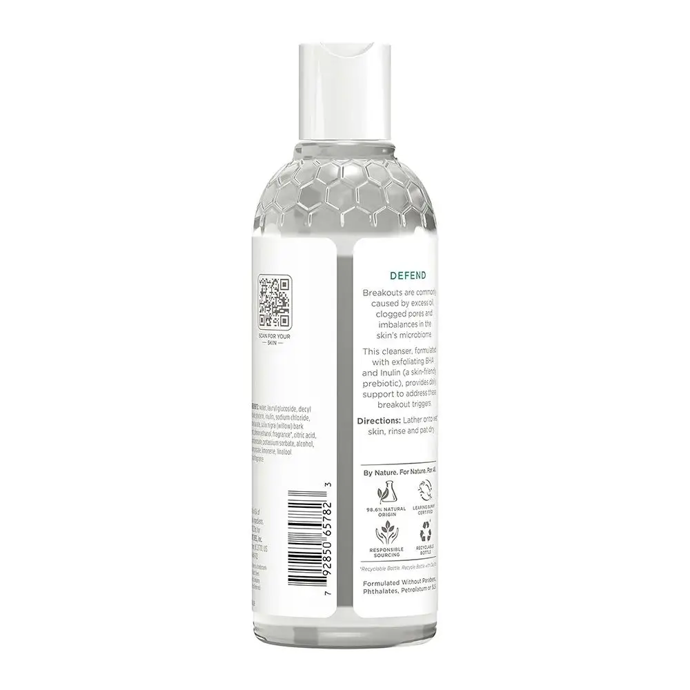 Burt’s Bees Clear & Balanced Breakout Defense Foaming Wash 8oz - Image 2