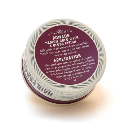 Captain Fawcett - Classic Burgundy - Pomade 100 g - Image 4