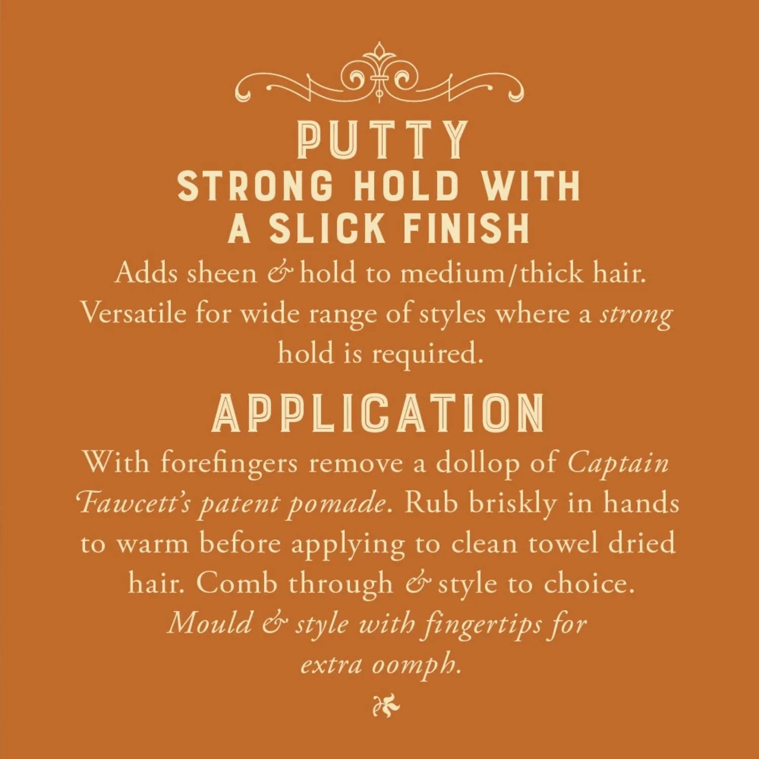 Captain Fawcett - Putty Ochre - Pomade 100 g - Image 5