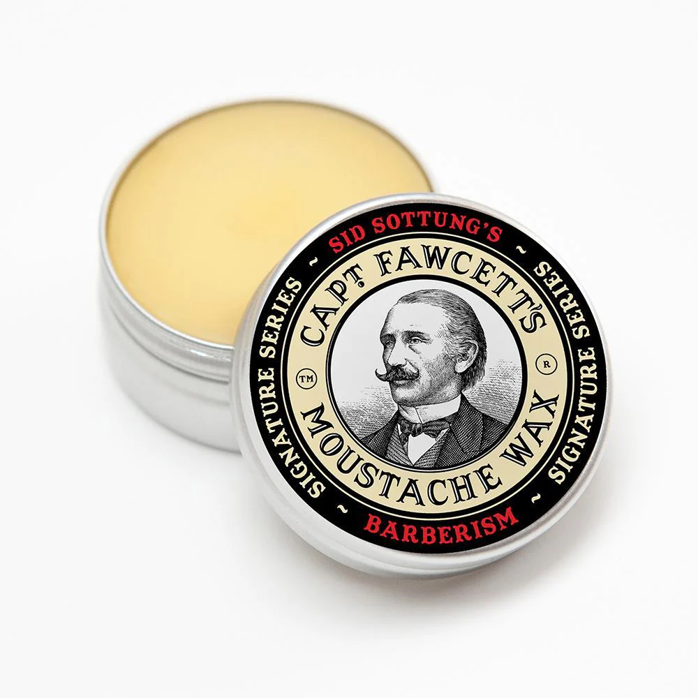 Captain Fawcett's Barberism Moustache Wax (15ml/0.5oz) - Image 3