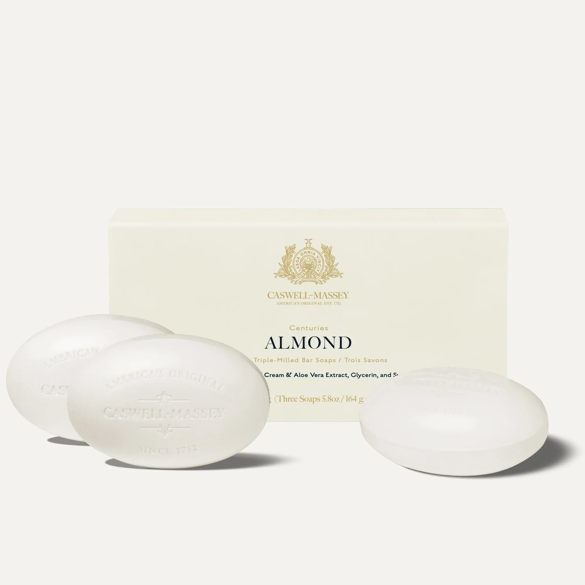 Caswell Massey Almond Bar Soap 5.8oz - Image 4