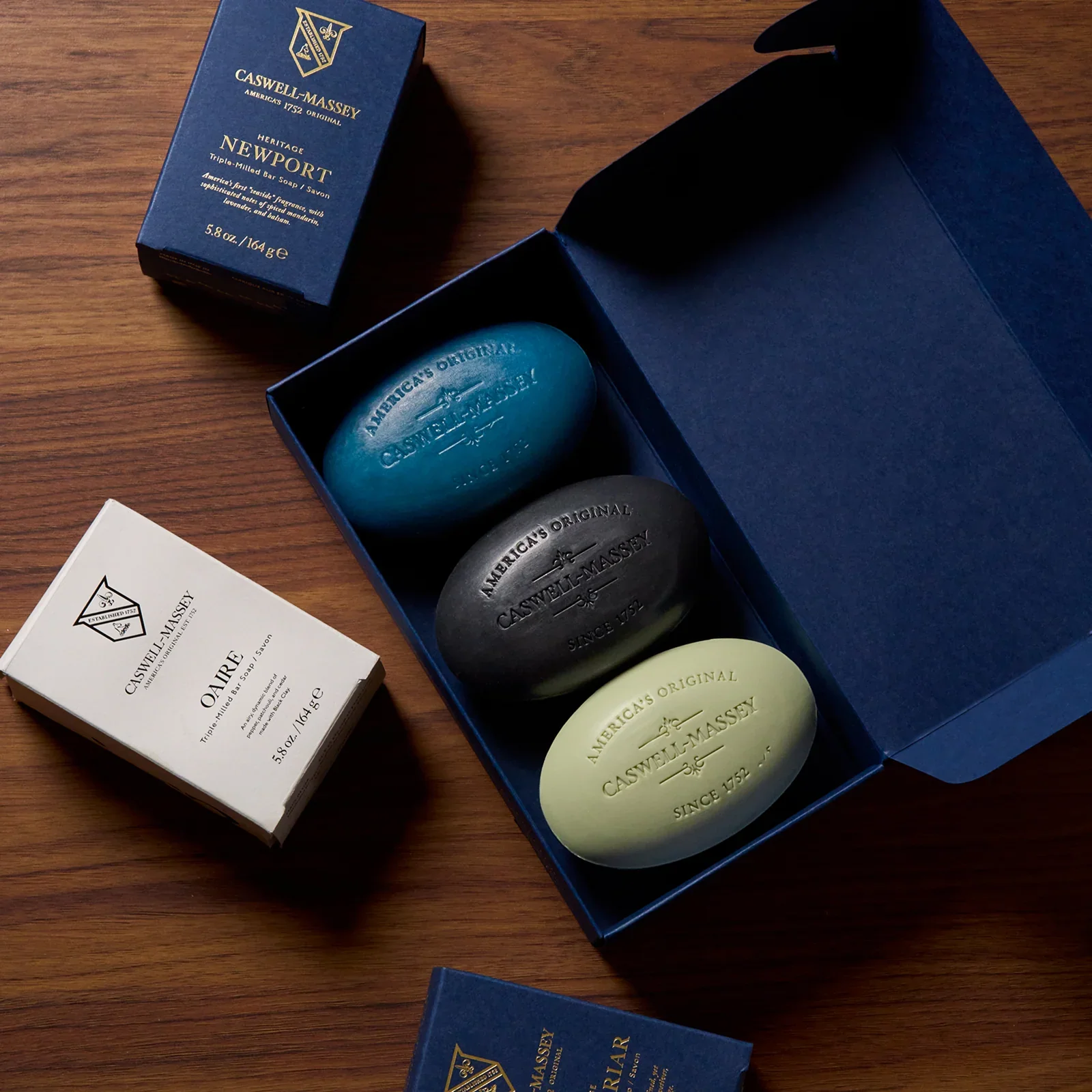 Caswell Massey Classic Collection Bar Soap 3-Soap Set - Image 2