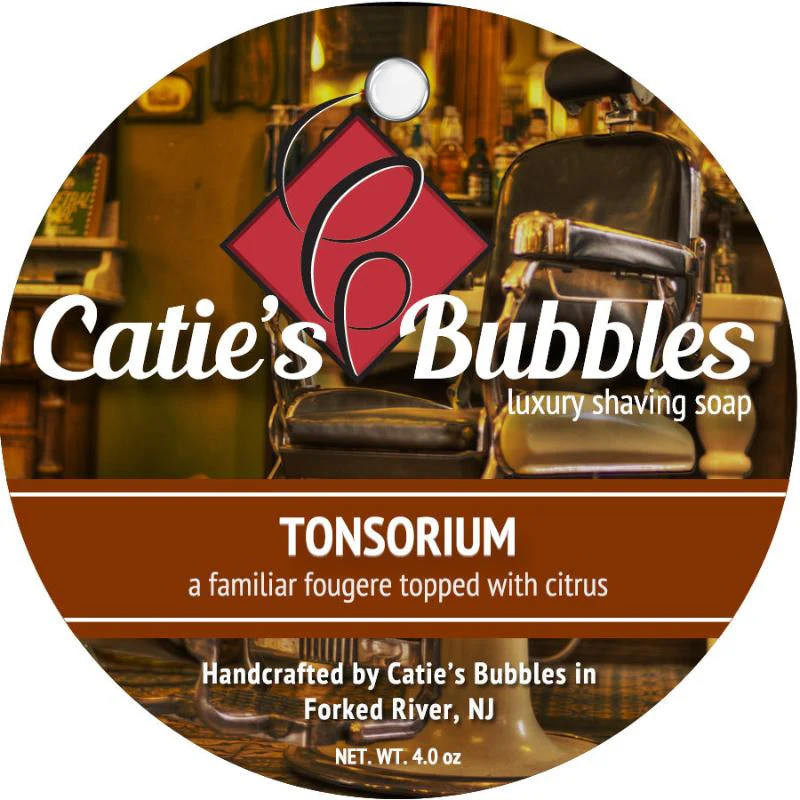 Catie's Bubbles Tonsorium Luxury Shaving Soap 4oz