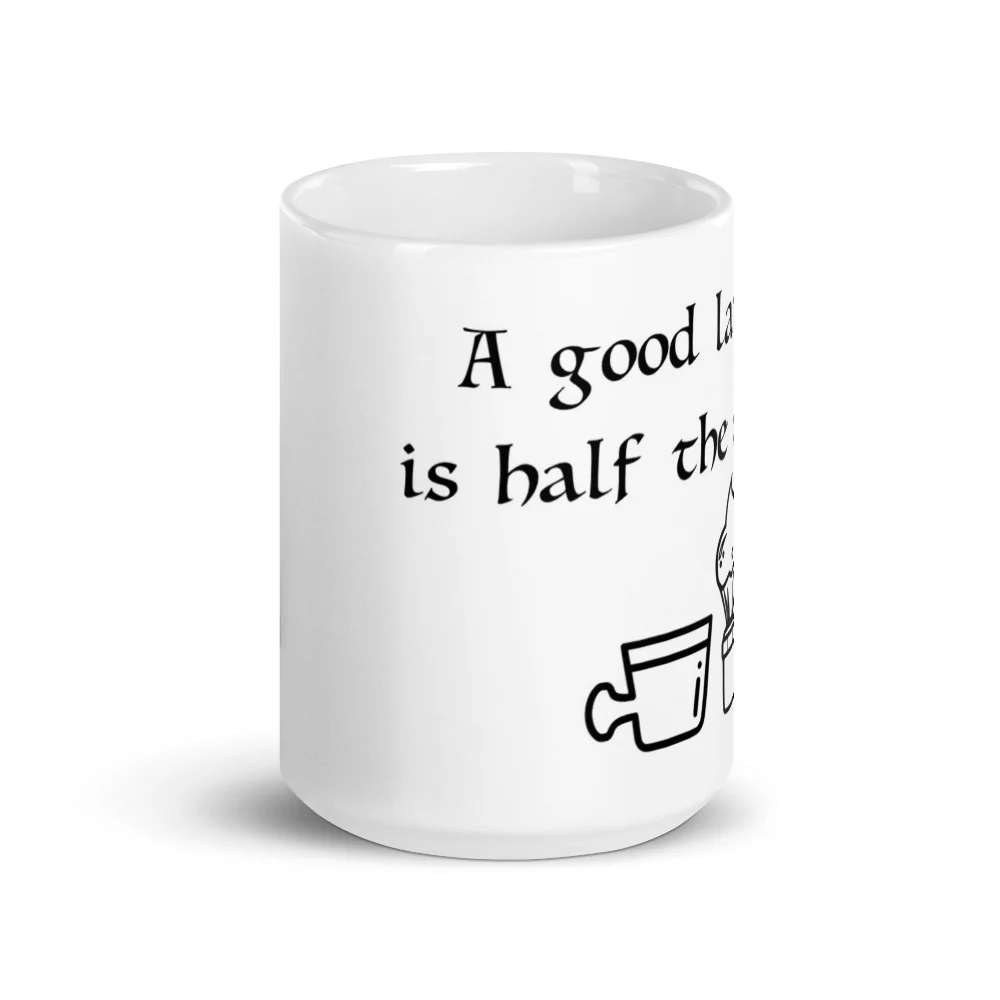Coffee Mug Lather Quote - Image 3