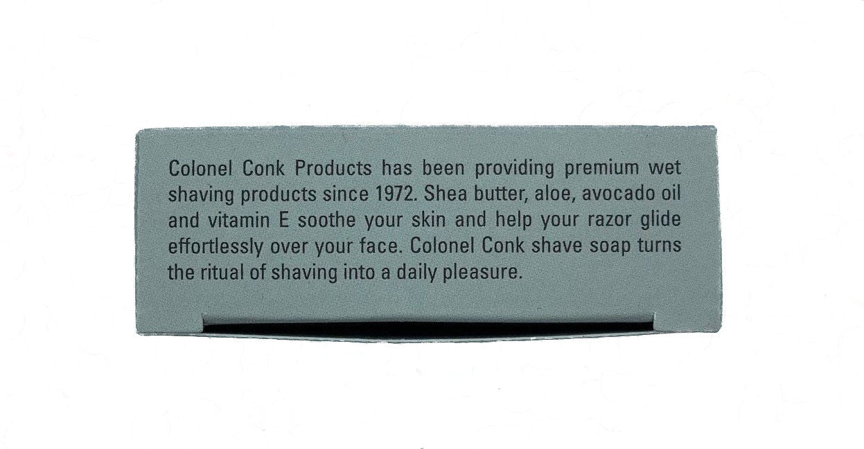 Col. Conk - Almond - Super Bar - Glycerine Shave Soap 3.15 oz - Image 3