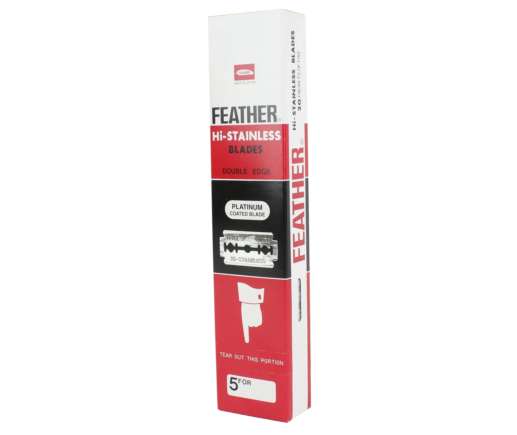 Feather - Hi-Stainless Double Edge Razor Blades - Image 4