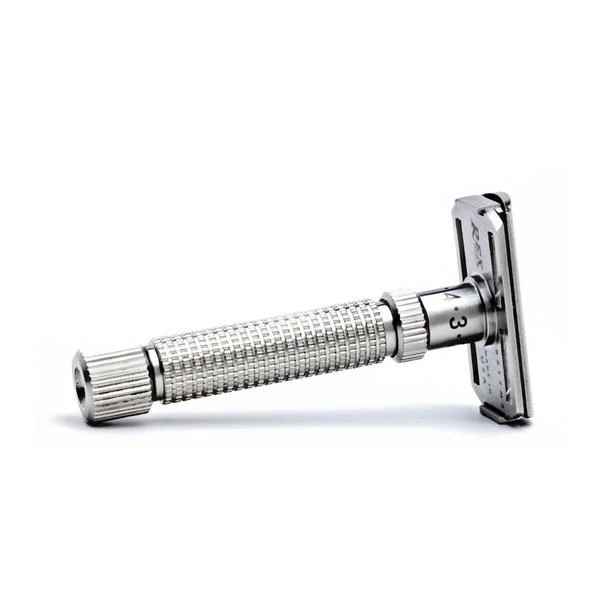Rex Supply Co. - Ambassador - Adjustable Stainless Steel Double Edge Safety Razor