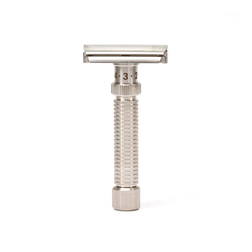 Rex Supply Co. - Ambassador - Adjustable Stainless Steel Double Edge Safety Razor - Image 4