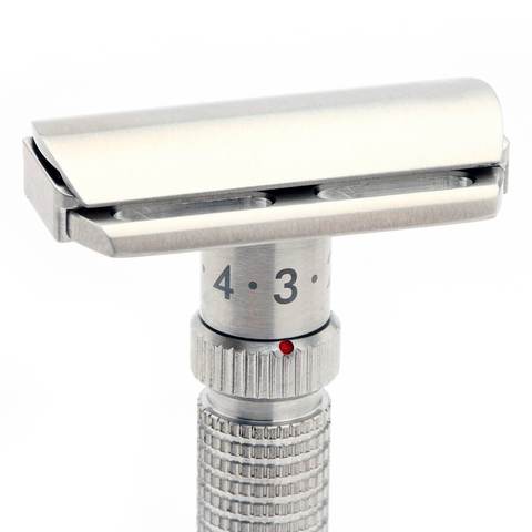 Rex Supply Co. - Ambassador - Adjustable Stainless Steel Double Edge Safety Razor - Image 6