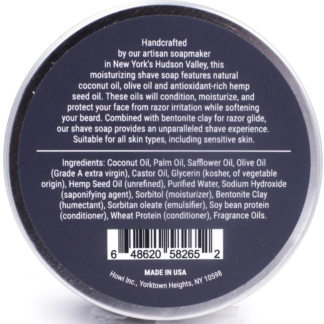 Taconic - Excalibur - Shaving Soap With Hemp Seed Oil - Image 3