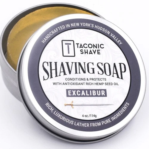 Taconic - Excalibur - Shaving Soap With Hemp Seed Oil - Image 4