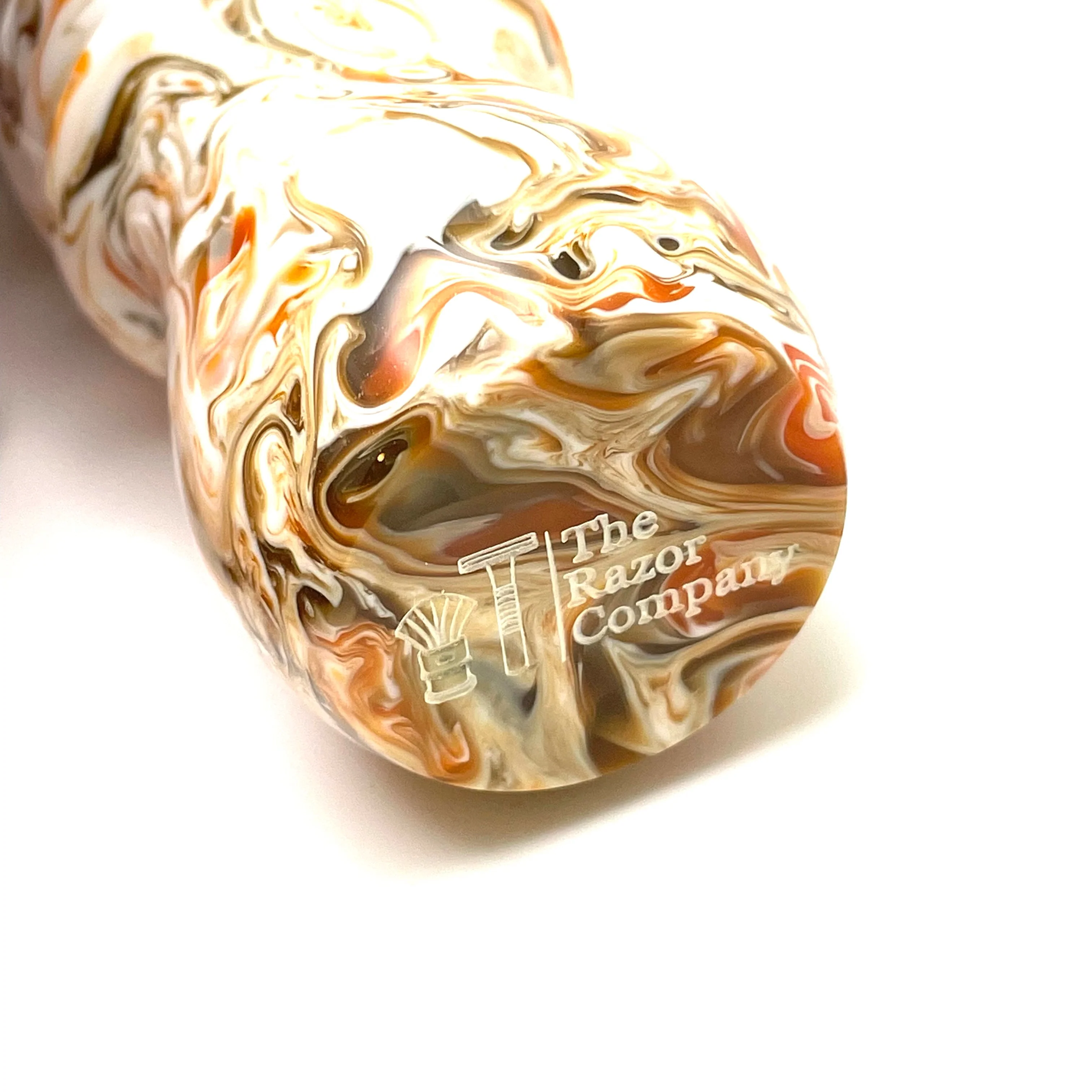 TRC 28mm Cream Soda Acrylic Synthetic Shave Brush - Image 2