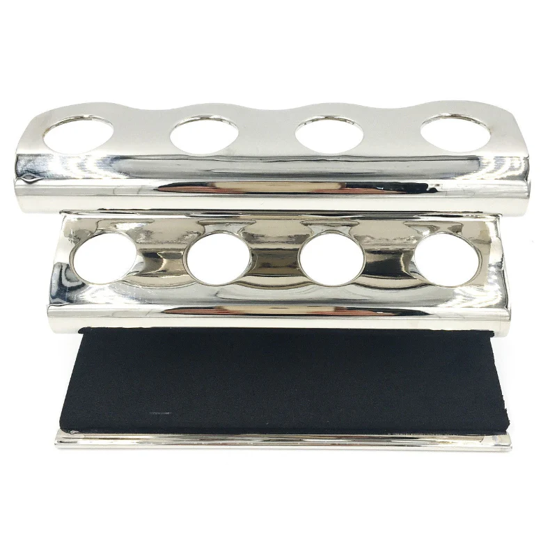Parker - Deluxe Chrome Razor Stand - Holds 4 Double Edge Safety Razors - Image 3