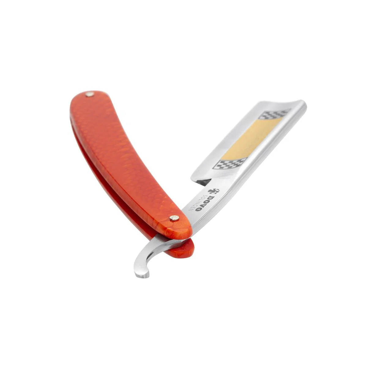 DOVO 1967 Limited Edition 6/8" Straight Razor – Red Handle - Image 3
