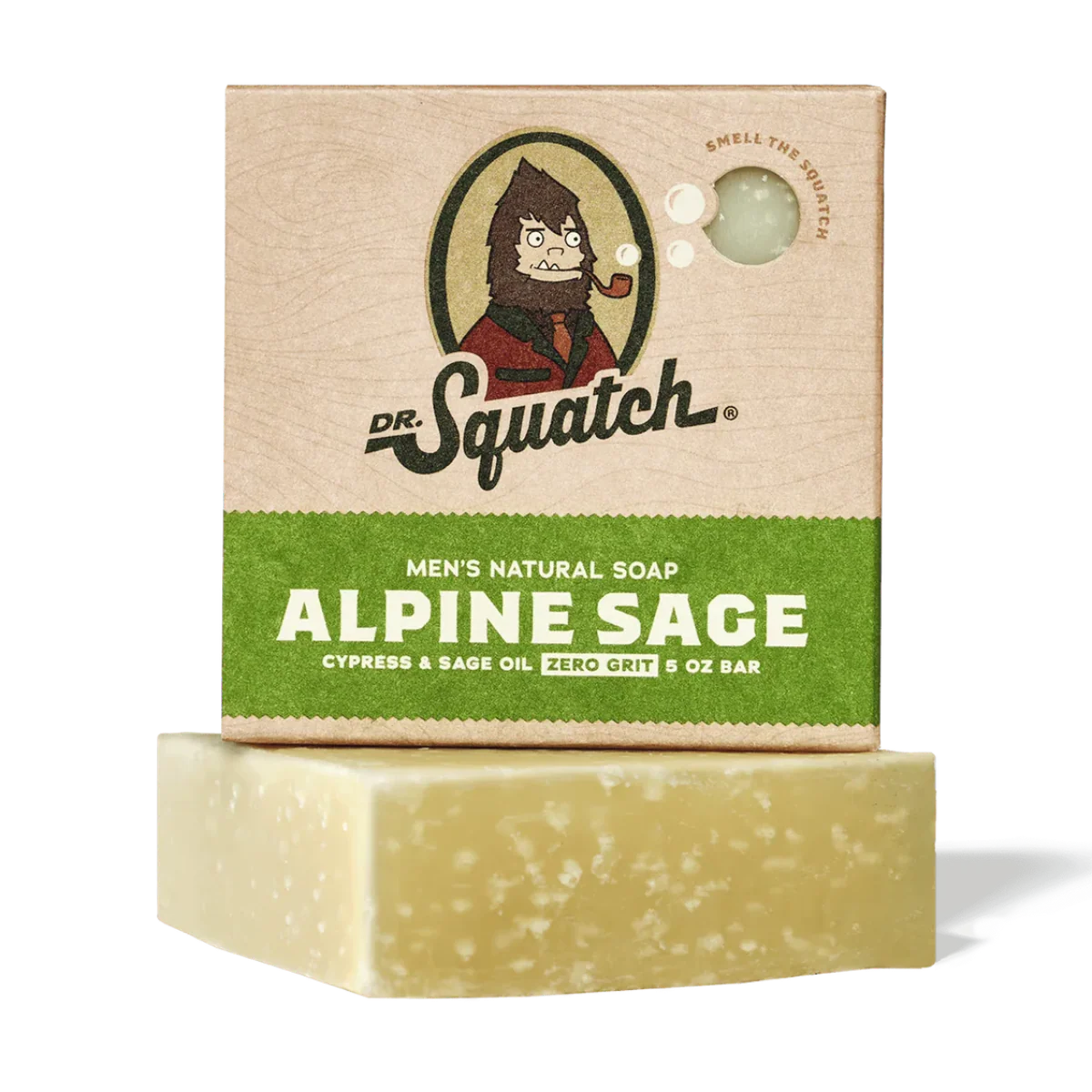 Dr Squatch Alpine Sage Bar Soap 5oz