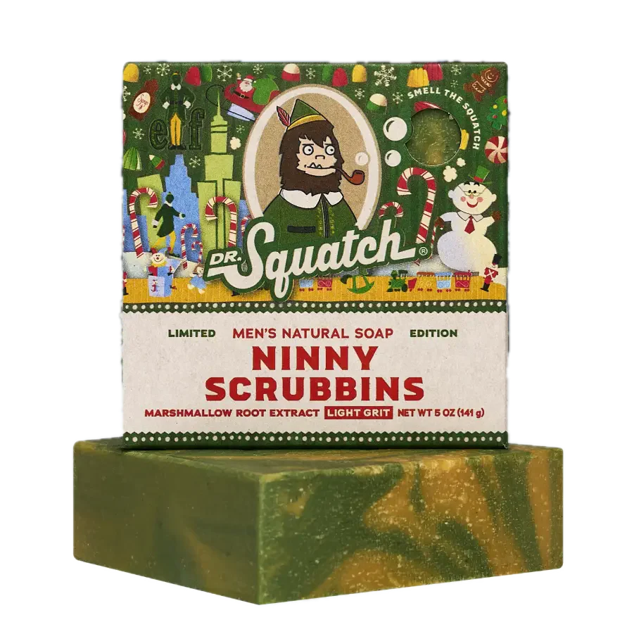 Dr. Squatch Ninny Scrubbins Bar Soap 5oz