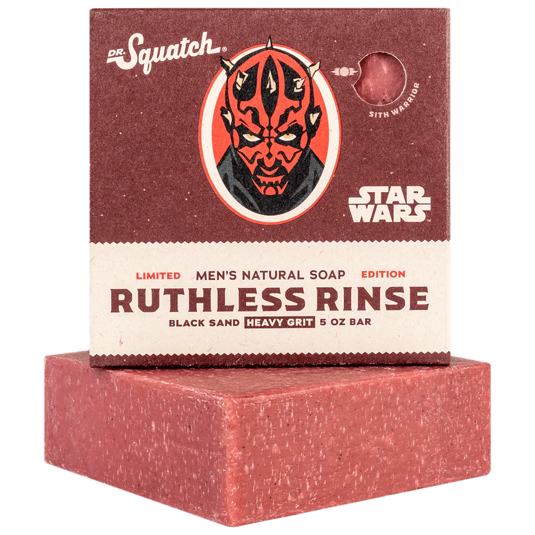 Dr. Squatch Ruthless Rinse Bar Soap 5oz