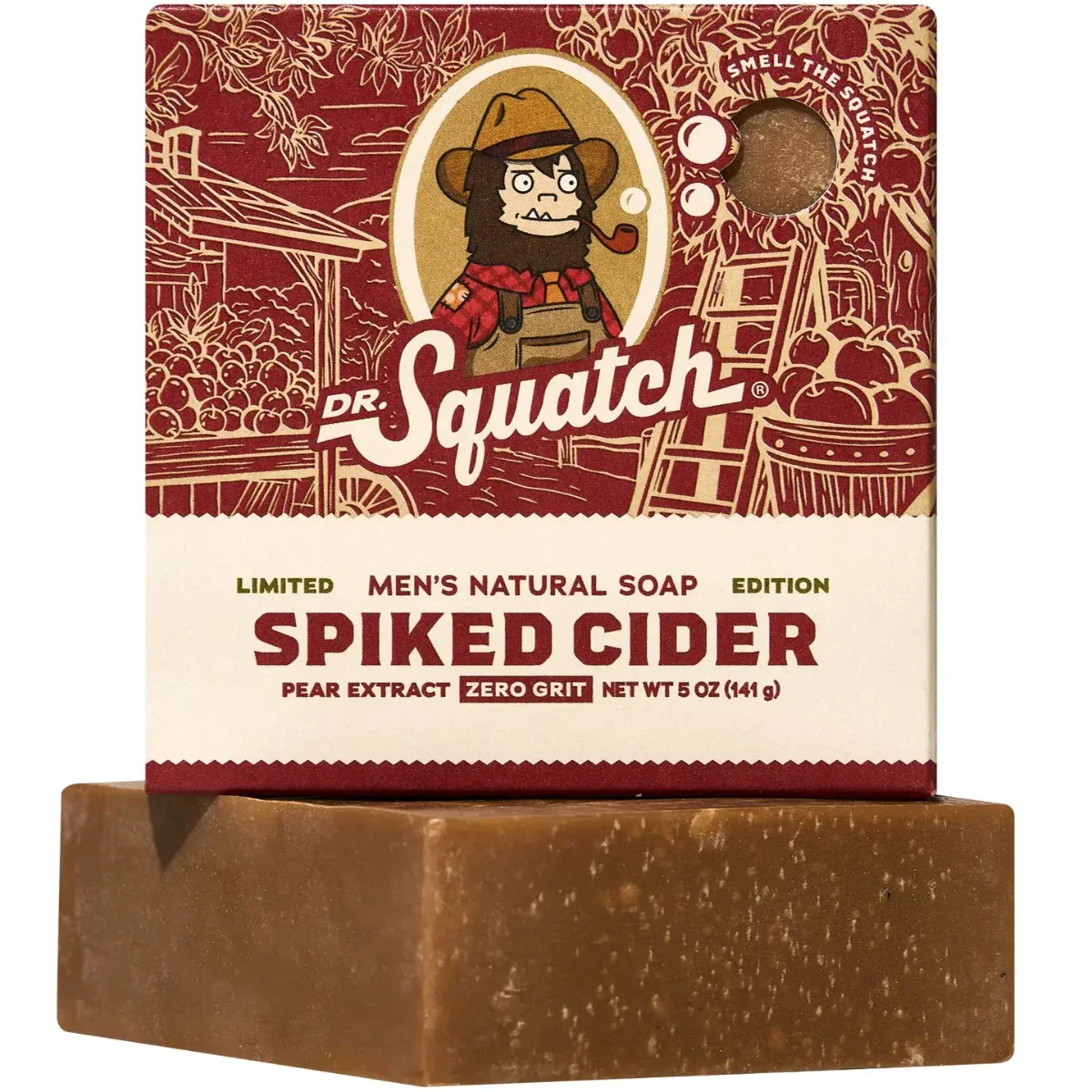 Dr. Squatch Spiked Cider Bar Soap 5oz
