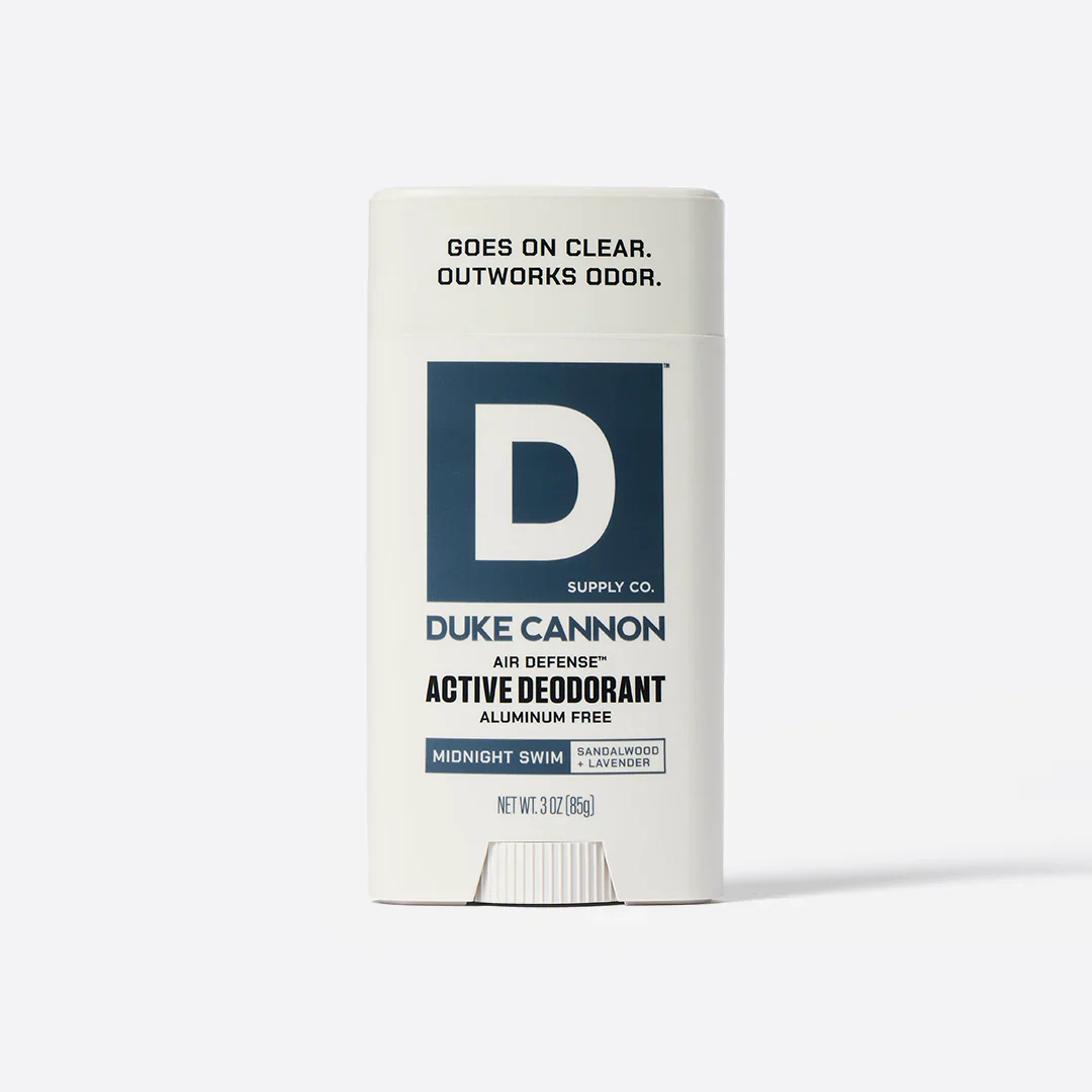 Duke Cannon Midnight Swim Aluminum Free Deodorant 3oz