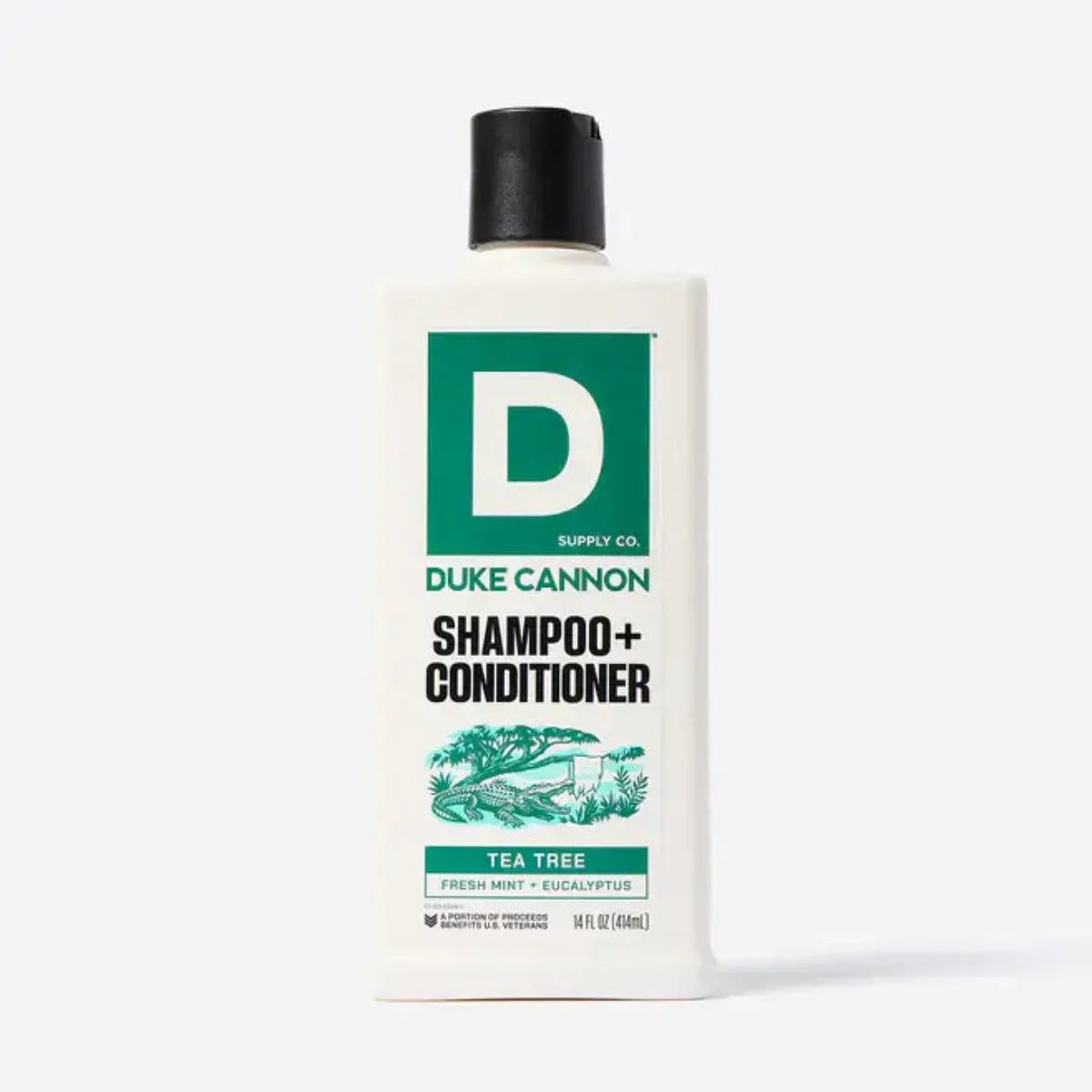 Duke Cannon Tea Tree 2-in-1 Hair Wash 14oz