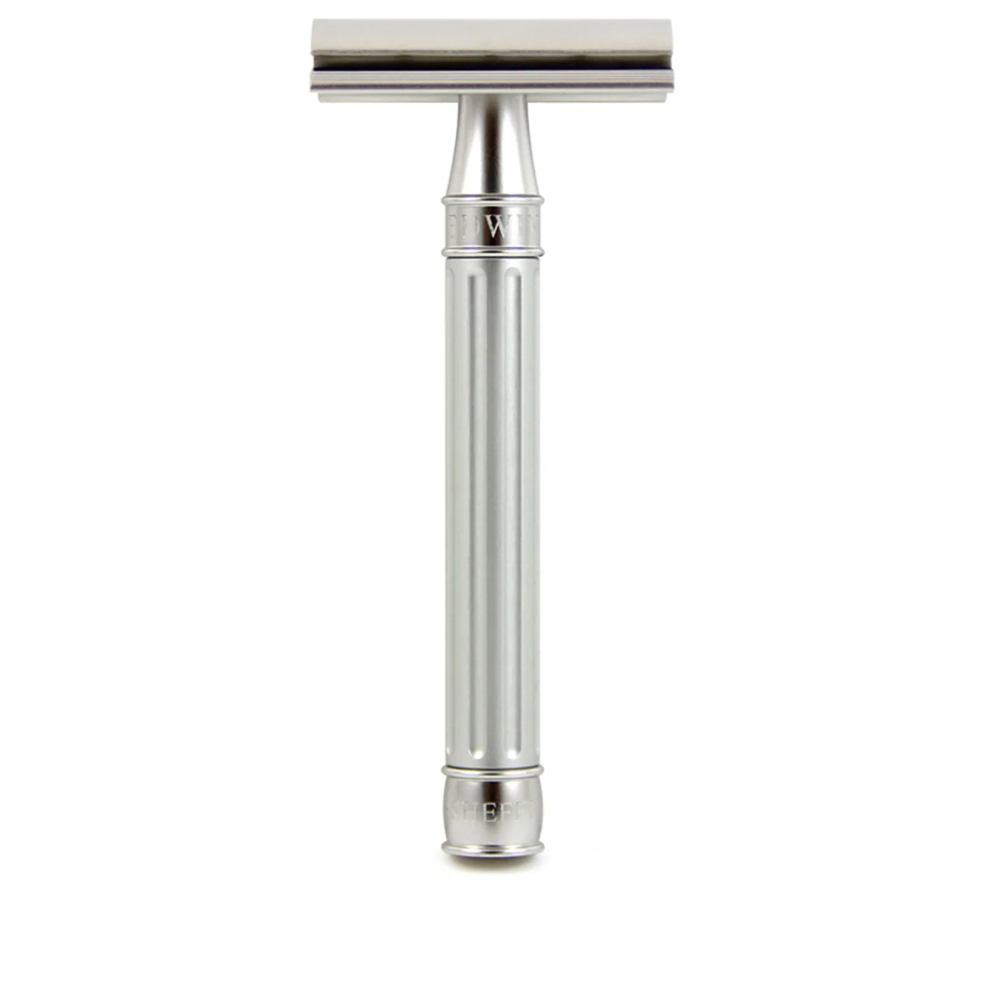 Edwin Jagger - 3ONE6 Stainless Steel Double Edge Safety Razor Silver - DESSGA9BL