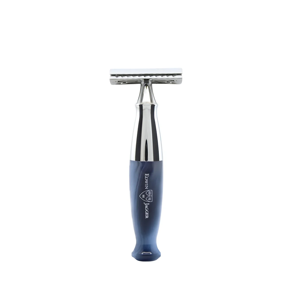 Edwin Jagger Blue Horn Safety Razor R3723CRSR